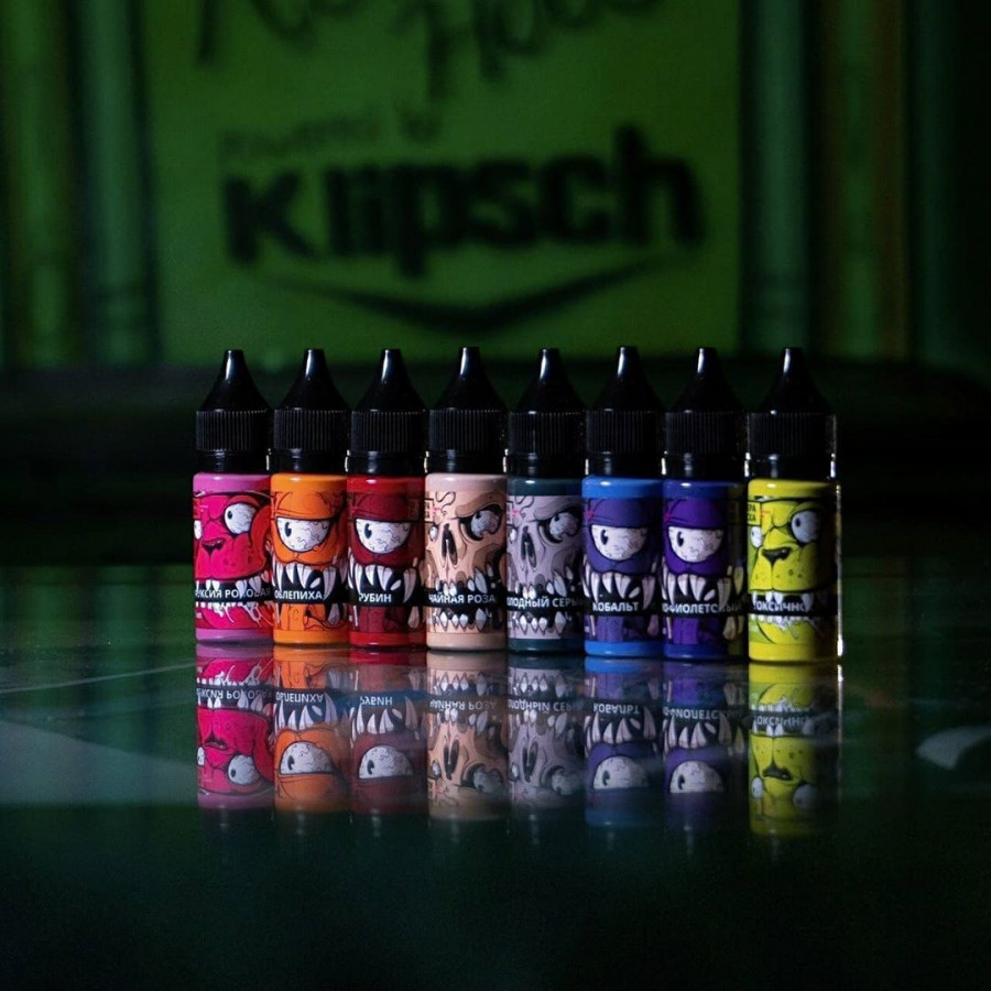 Сет краски "Кастом" - 8 шт. по 15 мл.